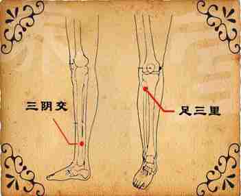 艾灸三阴交 有效解决女性痛经