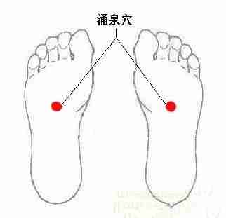 常刺激涌泉穴可防治百病保健养生