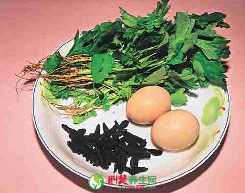 艾草煮鸡蛋的功效与做法