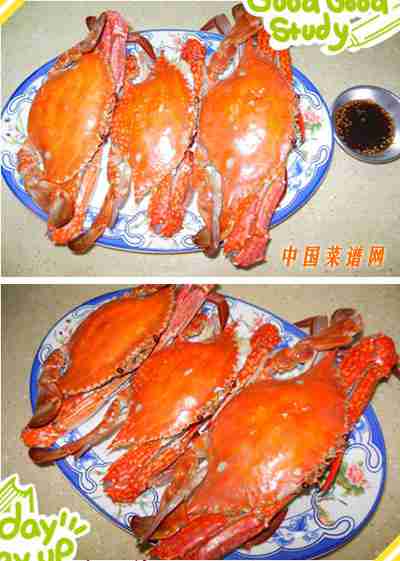 姜汁蟹的做法