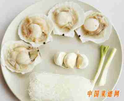 蒜蓉粉丝蒸扇贝