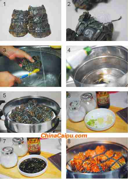 清蒸大闸蟹