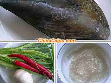 金银蒜粉丝蒸带子