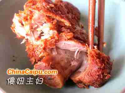 酱烧杂骨