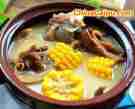 豆浆菌菇玉米煲