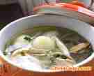 白玉菇花蛤汤