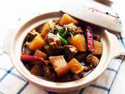 香辣牛肉炖萝卜