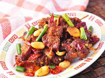 麻辣牙签肉