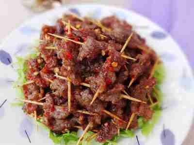 香辣牙签牛肉