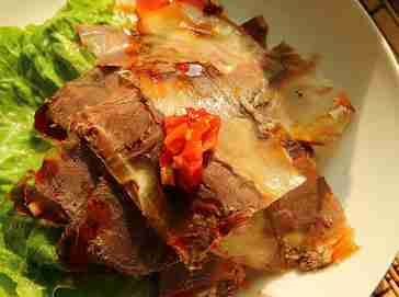 秘制压板牛肉
