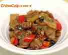 豆豉榨菜炒肉