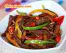 干煸澳洲牛肉丝