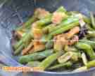 五花肉烧豆角