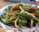 豆角炒肉丝
