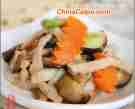 香菇炒肉丝