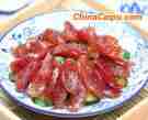 青瓜炒腊肠