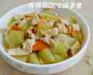 莴苣炒肉片