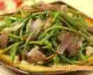 腊肉炒泥蒿