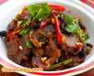 豆豉拌牛肉