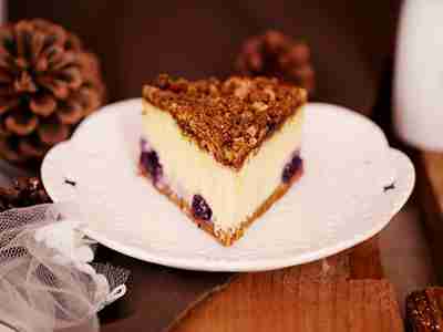 香酥粒蓝莓乳酪蛋糕