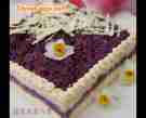 紫薯白巧克力蛋糕