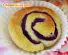 紫薯卷卷心